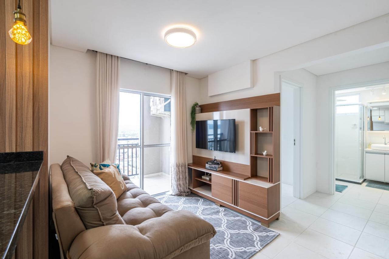 Apartamento Com Vista Mar, Ar-Condicionado, Wi-Fi Condominio Com Piscina, Quadra De Esportes Playground Infantil A 15 Minutos Do Beto Carreiro Piçarras Eksteriør billede