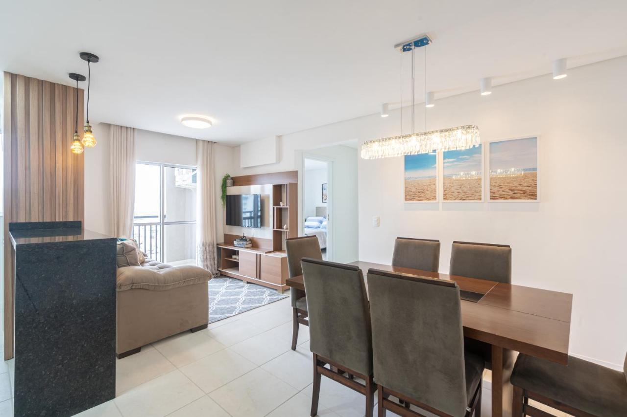 Apartamento Com Vista Mar, Ar-Condicionado, Wi-Fi Condominio Com Piscina, Quadra De Esportes Playground Infantil A 15 Minutos Do Beto Carreiro Piçarras Eksteriør billede