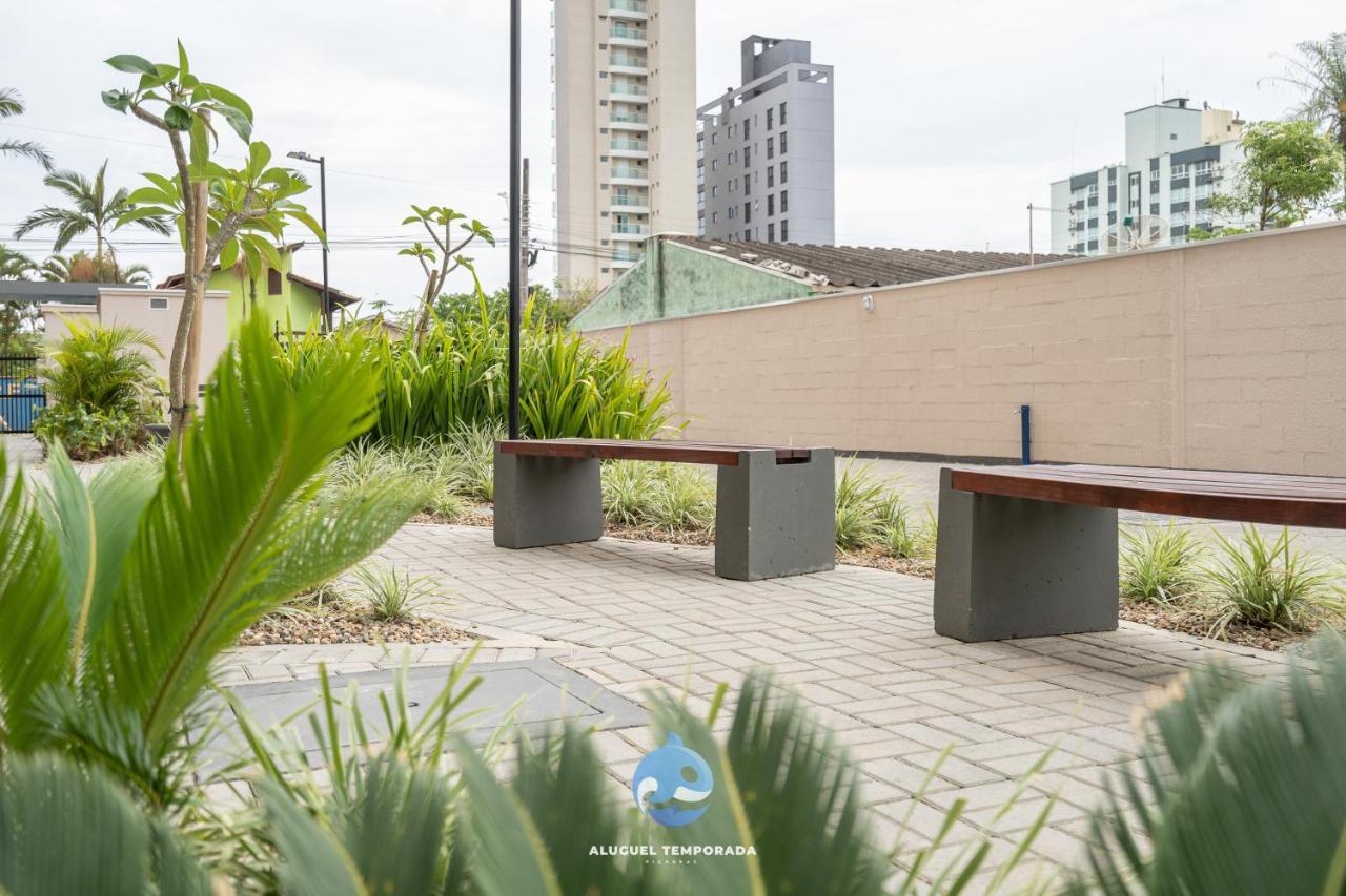 Apartamento Com Vista Mar, Ar-Condicionado, Wi-Fi Condominio Com Piscina, Quadra De Esportes Playground Infantil A 15 Minutos Do Beto Carreiro Piçarras Eksteriør billede
