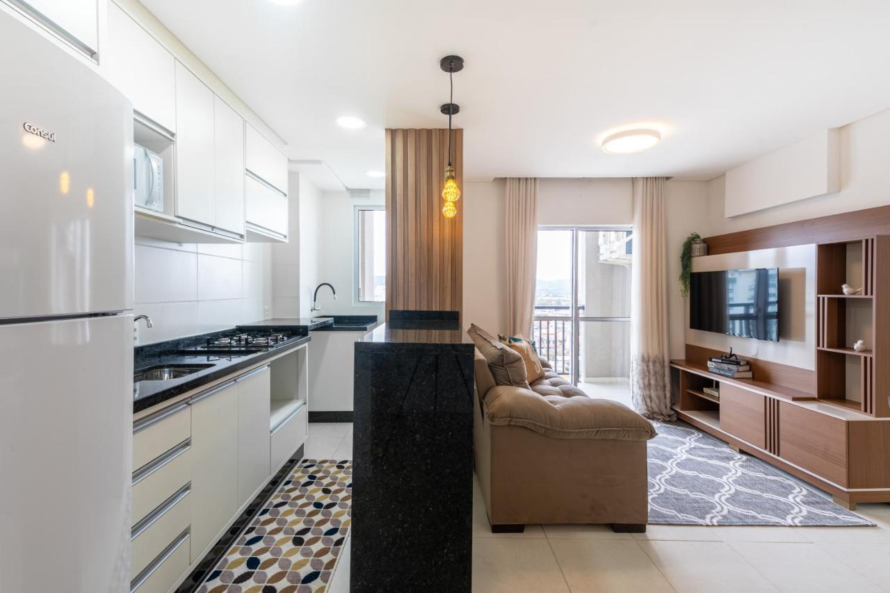 Apartamento Com Vista Mar, Ar-Condicionado, Wi-Fi Condominio Com Piscina, Quadra De Esportes Playground Infantil A 15 Minutos Do Beto Carreiro Piçarras Eksteriør billede