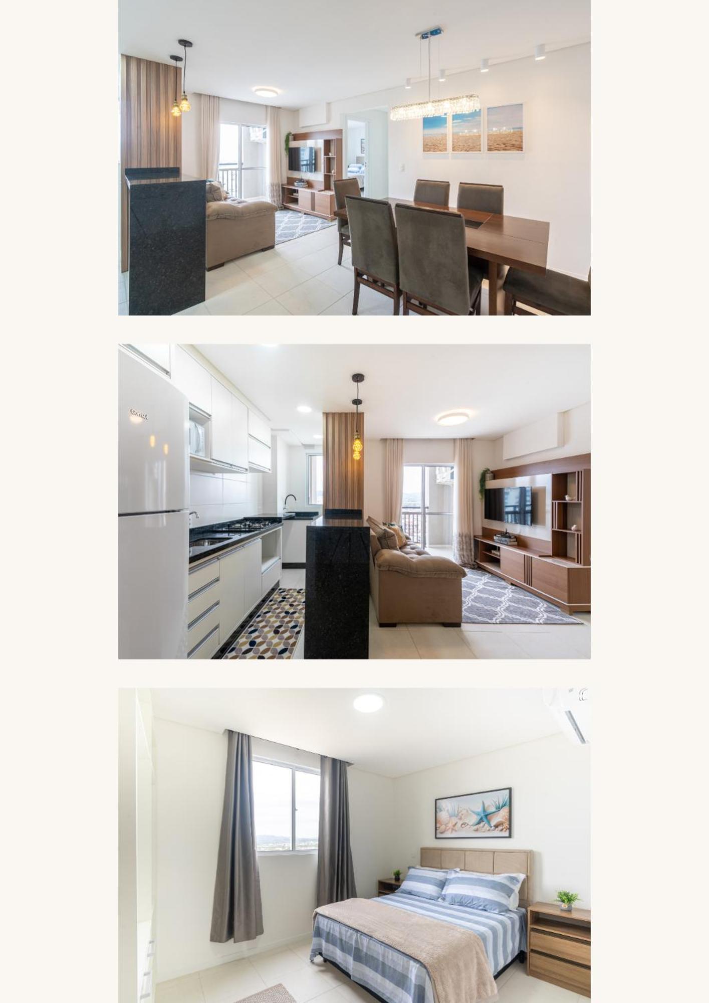 Apartamento Com Vista Mar, Ar-Condicionado, Wi-Fi Condominio Com Piscina, Quadra De Esportes Playground Infantil A 15 Minutos Do Beto Carreiro Piçarras Eksteriør billede